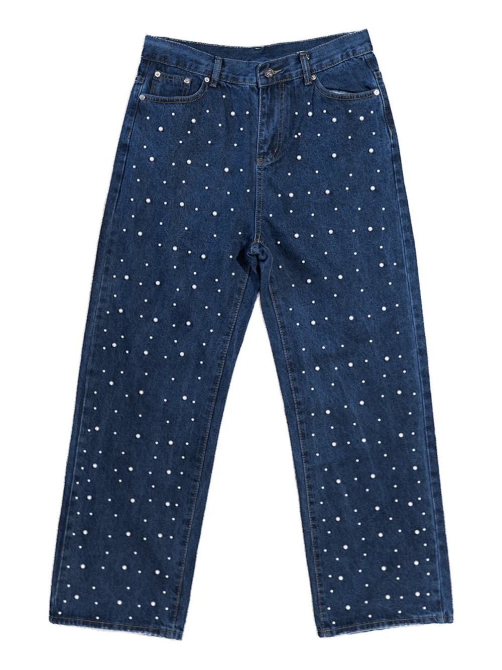 🔥 Watson Pearl Studded Denim Jeans – Size 32 – NWT – Statement Designer Denim
